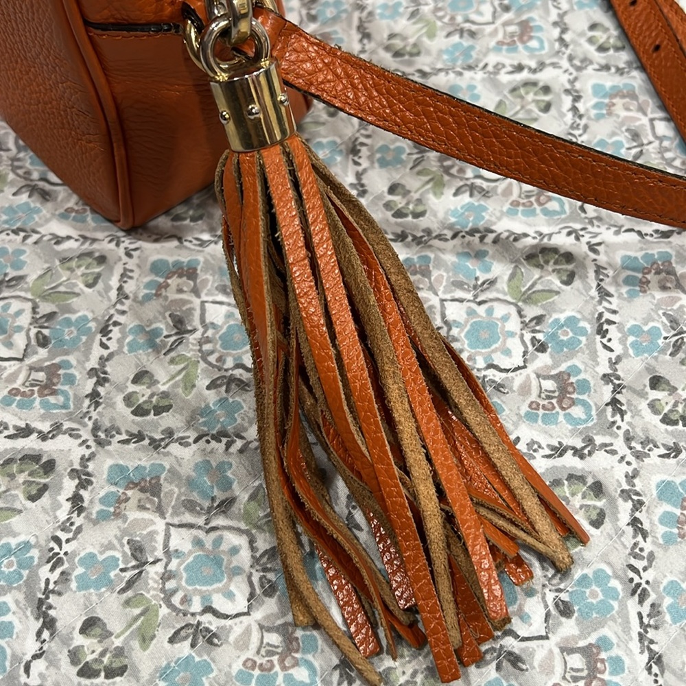 Gucci Soho Disco Crossbody Bag Nubuck Small - Picture 10 of 15